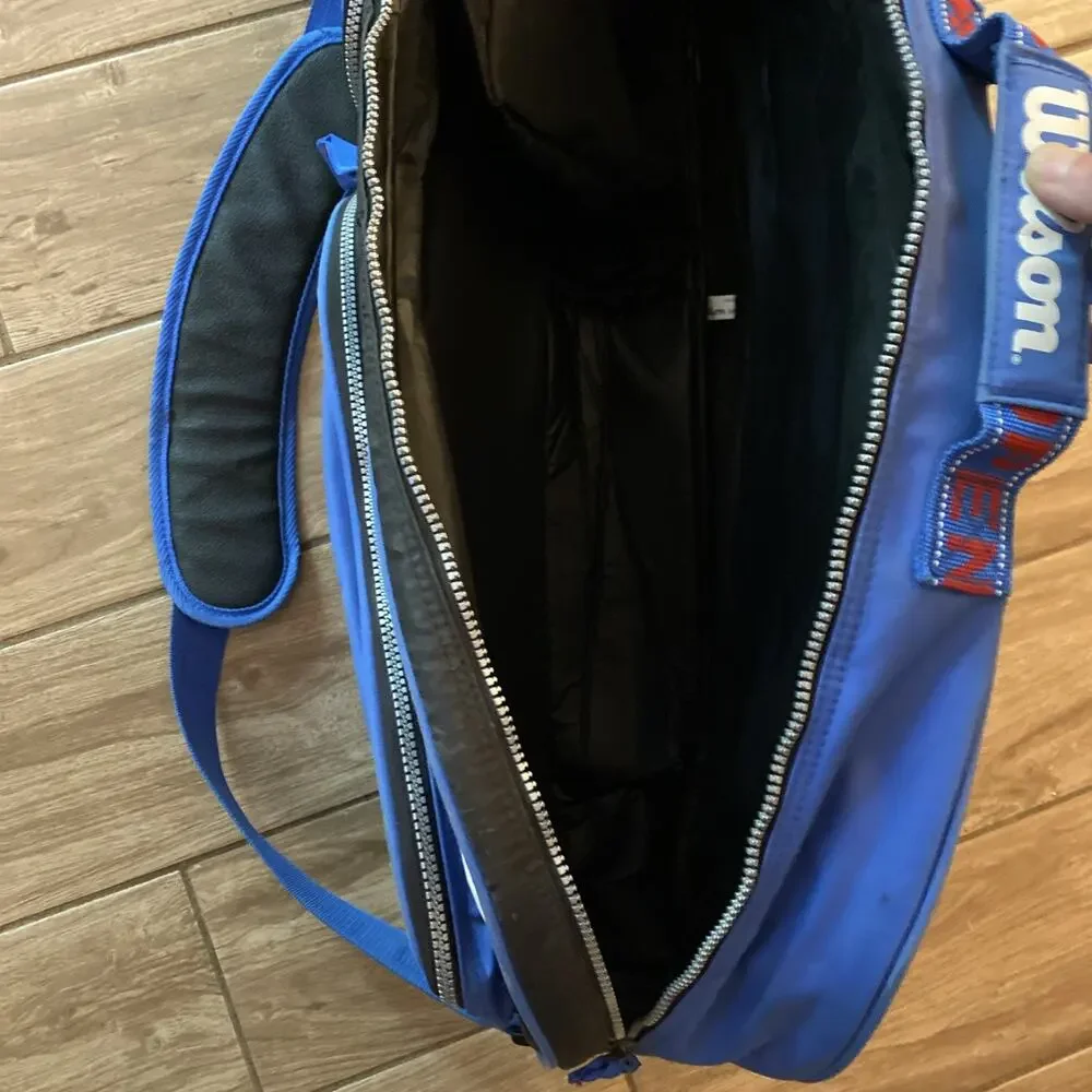 Wilson US Open Tennis Multi Racket Bag with Shoulder Strap